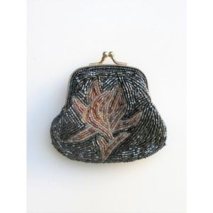 Vintage Beaded Coin Purse